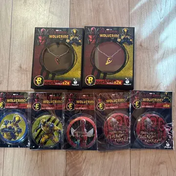 데드풀 & 울버린 Happy 복권 B상 목걸이 2종 세트