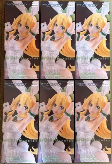 [ 미개봉 새상품 ] 소드 아트 온라인 리파 화이트 펄 ver 6개 세트