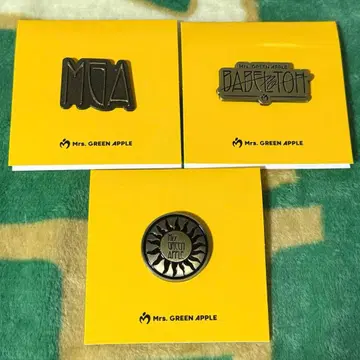 Mrs.GREENAPPLE 바벨탑 핀즈 3개