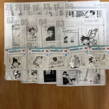 1번 복권 드래곤볼 40th G상 11장 세트 I상 5개 세트