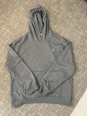 Jordan 그레이 후드 부착 후드티 L FQ3679-091