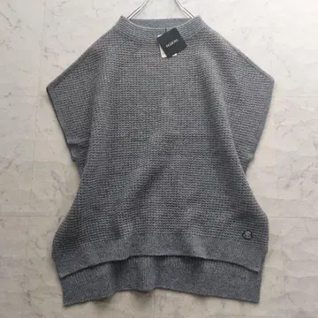 미사용 택 포함 잉게보그 INGEBORG 니트 베스트 그레이