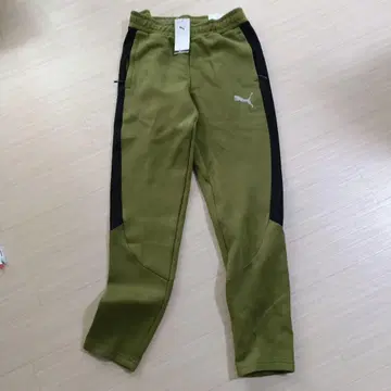 PUMA 조거 팬츠 M 올리브