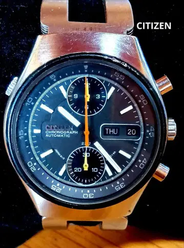 시티즌 챌린지 타이머 AT 남성용 손목시계 GN-4-S 작동품