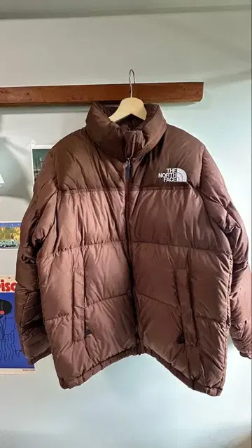 THE NORTH FACE 눕시 자켓 다크 오크
