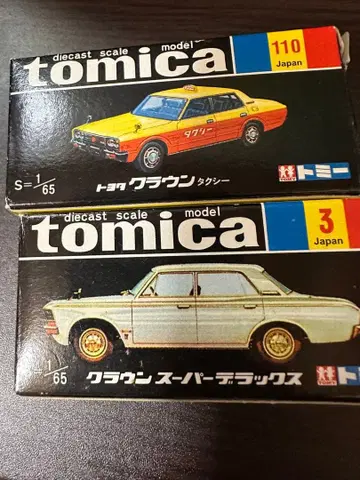 토미카 1/65 도요타 크라운 택시 슈퍼 디럭스