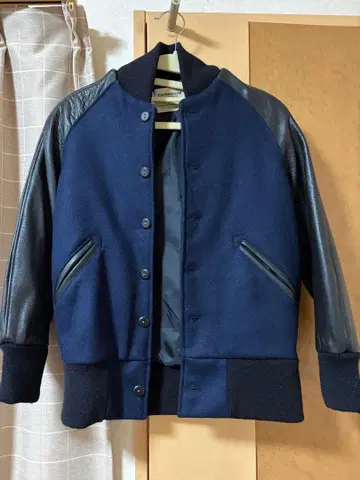 SKOOKUM 바시티 자켓 네이비 30 미사용 새상품