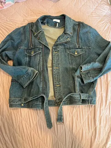 FACETASM 파세타즘 데님 라이더 자켓