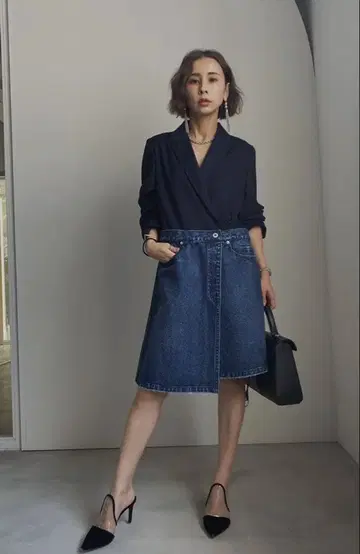 아메리 데님 자켓