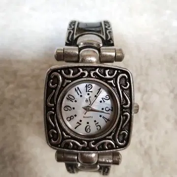 쿼츠 손목시계 스퀘어형 앤티크