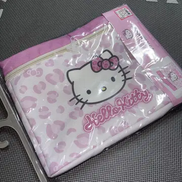 키티 뚜껑 달린 수납 박스 핑크 산리오 헬로키티 아베일