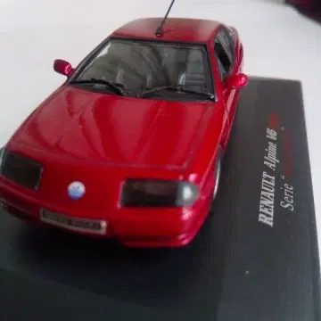 RENAULT Alpine V6 turbo 빨간색 미니카