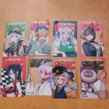 선데이 축제 2025 랜덤 클리어 카드 8장 세트