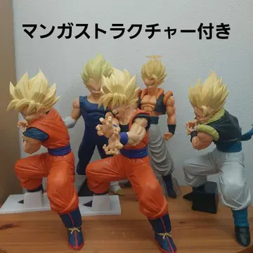 [ 개봉 완료 박스 없음 ] 드래곤볼 피규어 5세트 & 만화 스트럭처