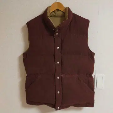 크레센트 다운 웍스 레어 리버서블 코듀로이 다운 베스트 USA