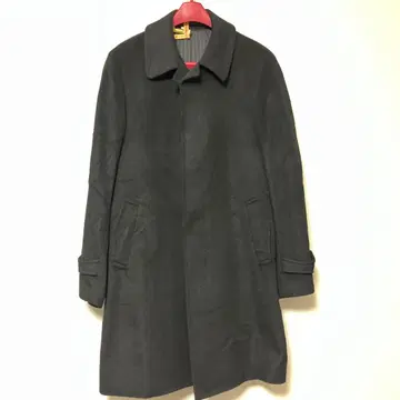 [ 새상품급 ] 존 피어스 롱 코트 캐시미어 100 블랙 L