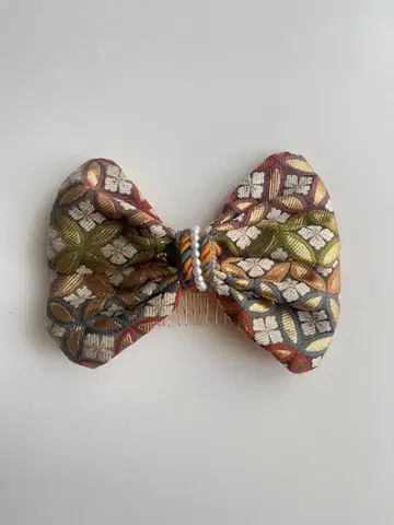 일본 의류 머리 장식 길상 문양