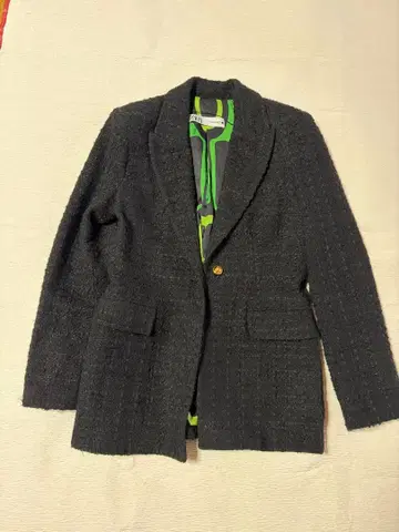 ZARA 블랙 트위드 자켓