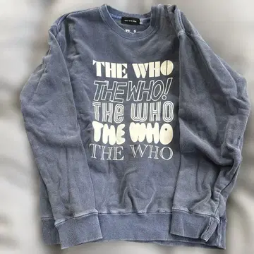 [ GOOD ROCK SPEED ] THE WHOO 맨투맨