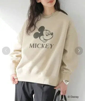 journal standard L'essage 미키 맨투맨 속기모