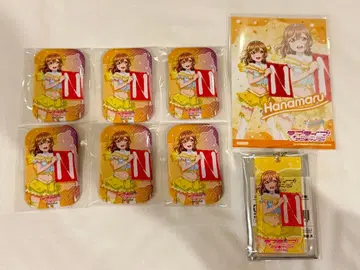 쿠니키다 하나마루 코이아쿠 캔뱃지 브로마이드 라메 스틱 키링