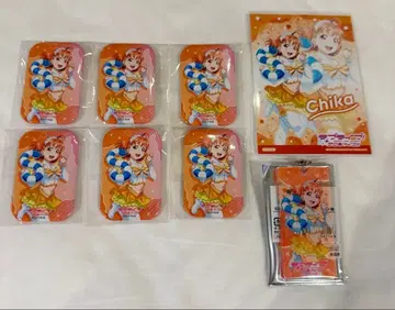 타카미 치카 코이아쿠 캔뱃지 브로마이드 라메 스틱 키링