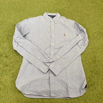 랄프 로렌 슬림핏 S 무지 블루