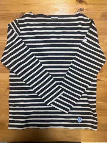 오르치발 긴팔 보더 티셔츠 롱T