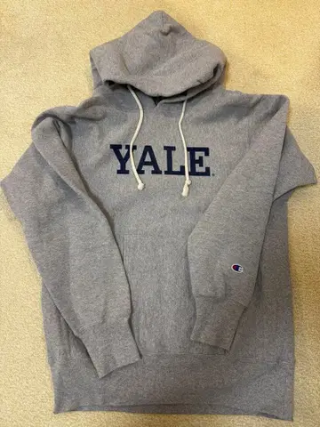 Champion YALE made in USA 빨간색 후드티 XL