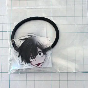 미개봉 요도가와 마스미 복숭아 도겐안키 아크릴 페이스 머리끈 원작 굿즈