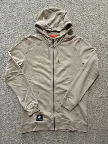 MAMMUT 풀 집업 후드 부착 후드티