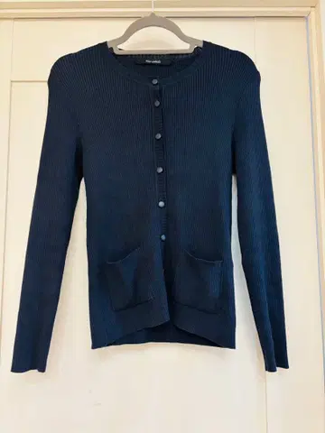 miss ashida 네이비 긴팔 가디건