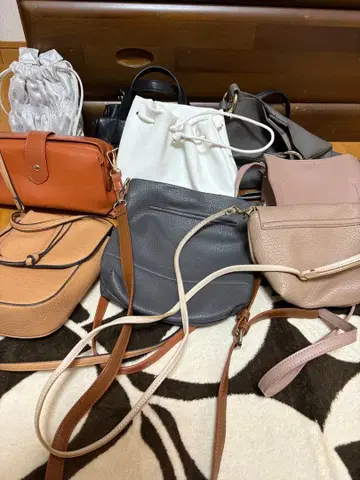 가방 모음 9개 여성용 숄더백