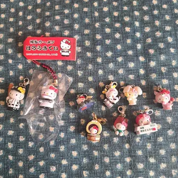 헬로키티 지역 한정 스트랩 9개 세트