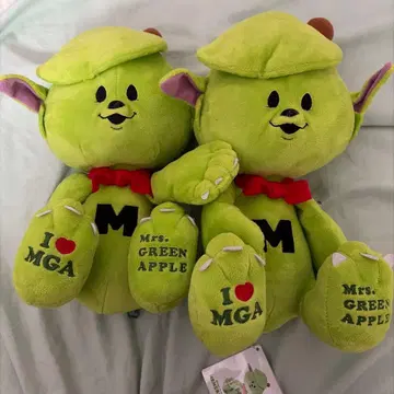 Mrs. GREEN APPLE 메멜 봉제 인형 Ringo Jam