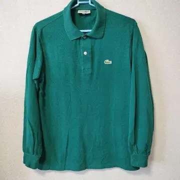 LACOSTE 라코스테 긴팔 피케 셔츠 그린