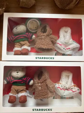 스벅 홀리데이 2025 베어리스타 Mini 세트