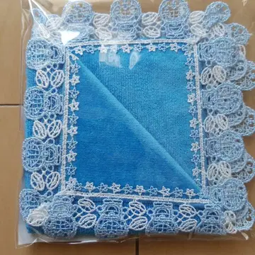 치카자와 레이스점 타월 손수건 도라에몽 미사용 새상품 완판템