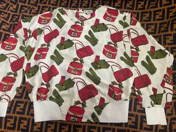 캐주얼 자켓 빨간 바스켓과 장갑