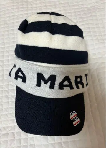 무타 골프 니트 모자