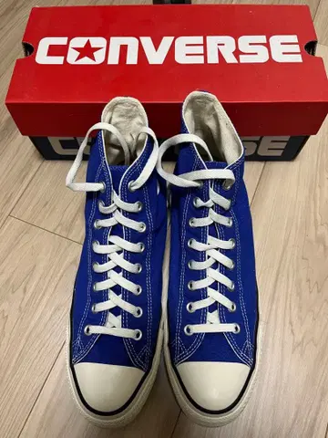 CONVERSE ALL STAR 파랑 하이컷 스니커즈
