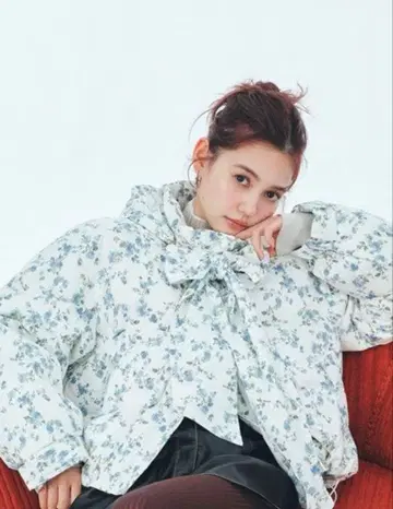 LILY BROWN 리본 다운 자켓