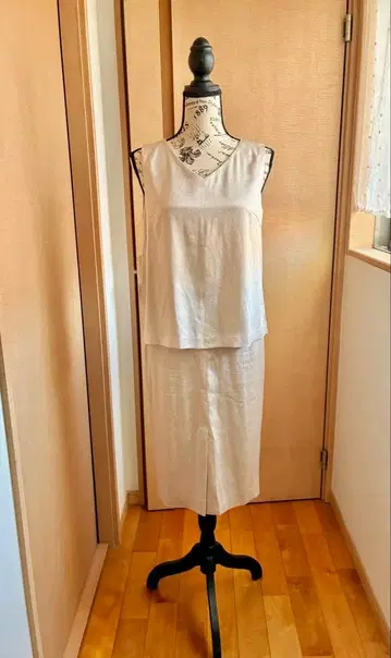 핑크 베이지 셋업