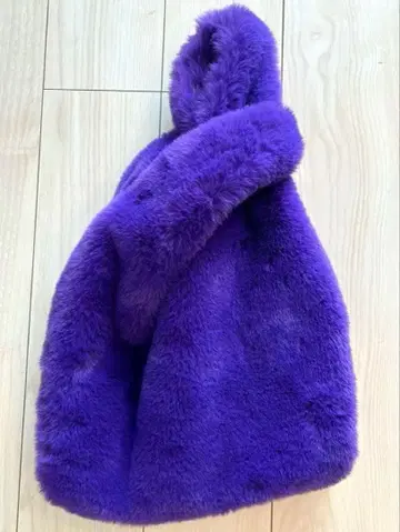 CLOUDY 에코 퍼 백