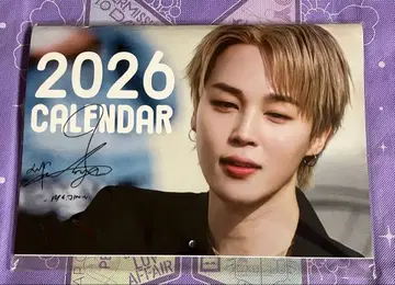 BTS 지민 2026년 최신 버전 벽걸이 달력 3