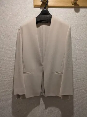 띠어리 럭스 셋업 자켓 베이지 44 빅 사이즈