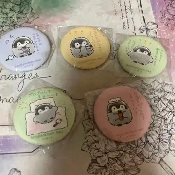 코우펜짱 루루테아 전시회 캔뱃지 5종류