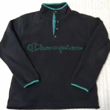 Champion 폴라텍 플리스 블랙/그린