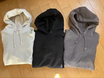 GU 헤비 웨이트 후드 맨투맨 L