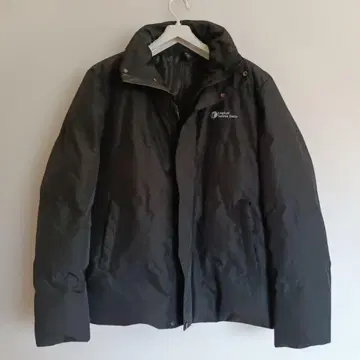 Logical Tennis Data 블랙 다운 자켓